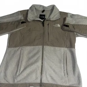 The North Face Denali Women's Medium Fleece Jacket Beige and Cream Coat M/M Ac6w thumbnail 1