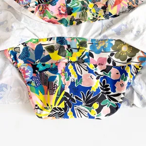 Johnny Was Womens Layla Halter Ruched Floral Boho Resort Vacation Swim Dress L thumbnail 10