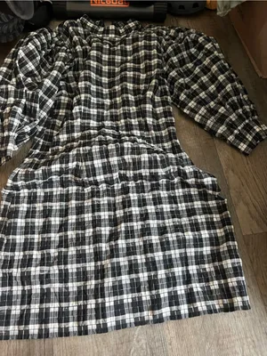 Ganni‎ Seersucker Plaid Minidress (EUR36/US4) thumbnail 11