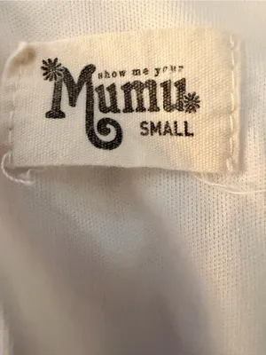 Show Me Your Mumu Riri Romper S Small Sleeveless Crossover Front Ruffle Hem Boho thumbnail 4