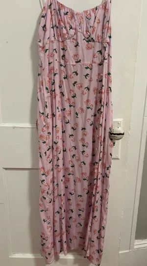 ZARA Midi Floral Dress thumbnail 1