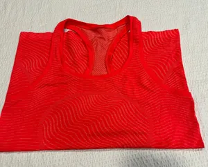 Lululemon red seawheeze 2020 swiftly tech tank size 10 women thumbnail 1