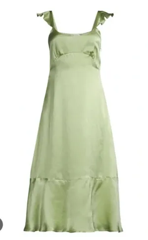 Roller Rabbit Sage Silk Dress thumbnail 2