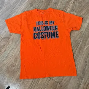 Orange Halloween Costume T-Shirt thumbnail 1