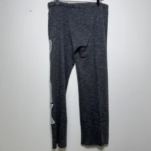 PINK Victoria's Secret y2k Women Cotton Sweatpants Small Gray Wide‎ Leg Baggy thumbnail 8
