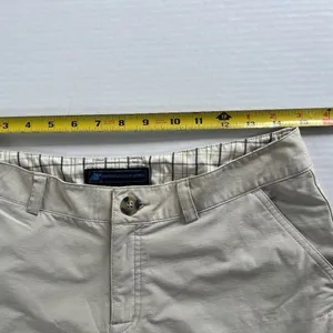 Eastern Mountain Sports Hiking‎ Shorts Sz 6 Women Beige Stretch Nylon 5 Pocket Stretch Low Waist thumbnail 12