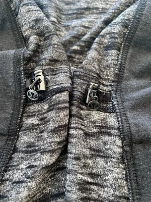 Lululemon Charcoal Gray Full-Zip Hoodie, 12 thumbnail 6