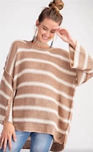 ✨ Easel Striped Oversized Sweater✨ thumbnail 1