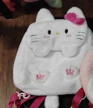plush bag White thumbnail 1