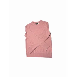 Quince Women’s Mongolian Cashmere Crew Neck Sweater XS Mauve Mist Soft Pink thumbnail 3