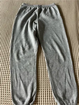 Russell Athletic Light Gray Fleece Sweatpants thumbnail 1