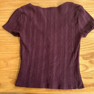 Aeropostale Aero‎ ‘seriously soft’ Burgundy Cropped Shirt Size Medium Top thumbnail 8
