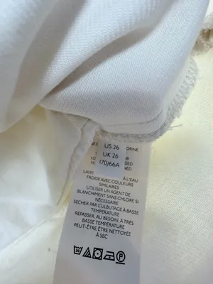 Free People Bailey Fray Hem Denim‎ Mini in White Skirt Size 26 thumbnail 7