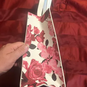 Ted Baker Pink and Red Floral Tote Bag thumbnail 7