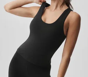 ALO Softsculpt No Nonsense Bra Tank Black XS thumbnail 1