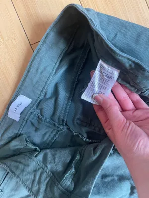 Old Navy Green High Rise Wide Leg Pants thumbnail 2