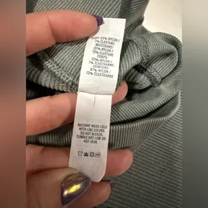 Offline Aerie Main Squeeze Seamless High Waisted Waffle Leggings Royal Palm S thumbnail 9