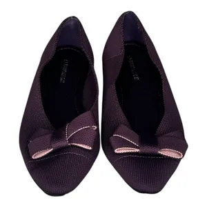 41Hawthorn (7.5) Oaklyn Knit Ballerina Flat - Stitch Fix Bow Detail Slip On Knit thumbnail 11