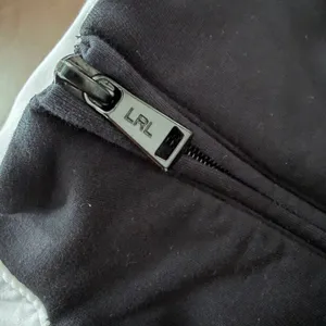 Lauren Ralph‎ Lauren Black & White Zip Up Jacket Sporty Color Block Size XL thumbnail 3