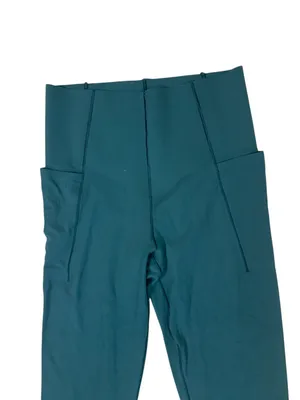 Offline By Aerie Real Me Xtra Green Flare Leggings S High Rise Bootcut Yoga thumbnail 2