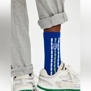 NWT Free People Fast Lane Crew Socks in Blue Combo thumbnail 2