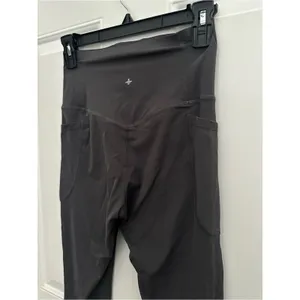 Halara UltraSculpt™ High Waisted Tummy Control Leggings charcoal grey 7/8 thumbnail 8
