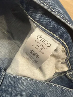Ética Iris relaxed taper barrel jeans high waisted size by 26 thumbnail 6