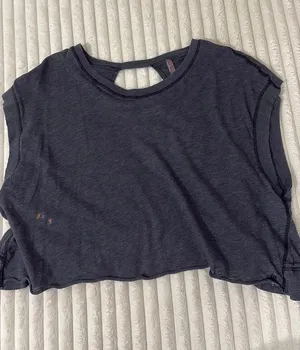 Black Free People My Time Tee thumbnail 1