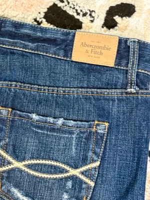 Vintage 2000’s Abercrombie & Fitch Denim Mini Skirt thumbnail 8