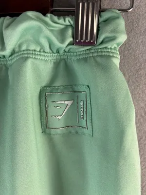Gymshark S Mint Green Athletic Pull-On Yoga Workout Shorts thumbnail 7