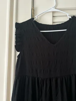 Mid Length Black Dress thumbnail 2
