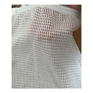 Jordan Taylor Mesh Swim Cover-Up Pants White Size S thumbnail 5