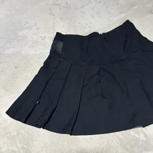 Royal Bones Black Chain Pleated Mini Skirt Punk Goth Y2K Emo Grunge Alt SZ M thumbnail 8