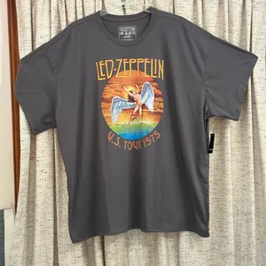 Torrid Led Zeppelin Oversized Fit Crew Cotton Tee thumbnail 1