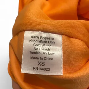 Lucy in the Sky orange mesh dress thumbnail 6