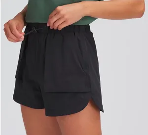 Stoic Desert Hiking Shorts Black Womens XL Zip Pocket Elastic Waist Activewear thumbnail 1