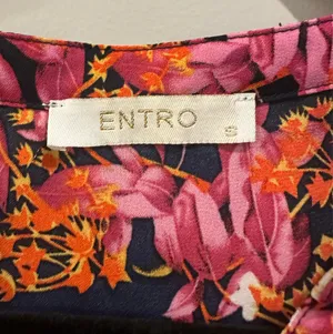 Entro Floral Long Sleeve Crochet Dress thumbnail 3