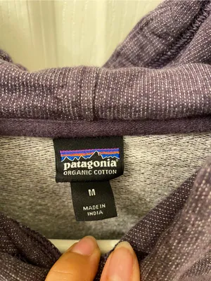 Patagonia Women's Plum Pullover Hoodie with Mountain Graphic organic cotton thumbnail 7