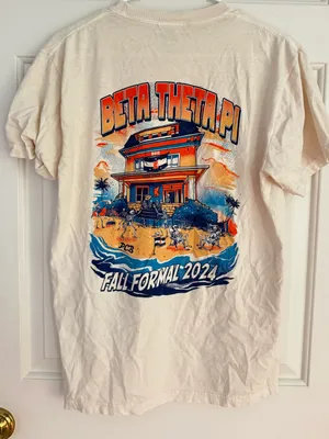 Comfort Colors Beta Theta Pi tee thumbnail 3