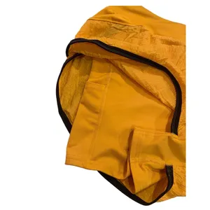Gymshark Running Shorts Medium‎ Yellow Double Layer Athletic Gorpcore B2A5H thumbnail 4