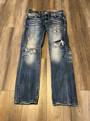 Rock Revival Sosie Mid-Rise Straight Jeans thumbnail 2