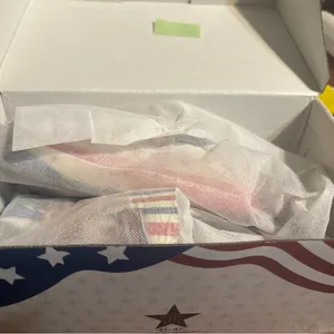 Patriotic Graphic Clogs Red Size 9.5 thumbnail 4