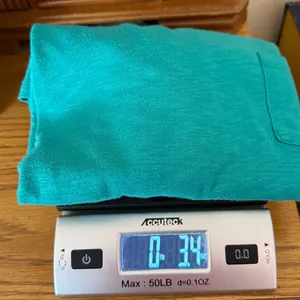 American Eagle Outfitters Oversized Pocket Tee Size Small Teal Casual Relaxed thumbnail 8