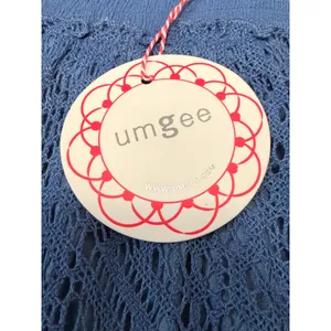 Umgee NWT Blue Lace Ruffle Mini Skirt Medium Boho Cottagecore thumbnail 6