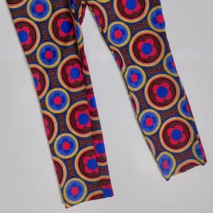 ANTHROPOLOGIE‎ The Slim Trousers Pants Retro Floral Cropped Bright Size 4 thumbnail 4