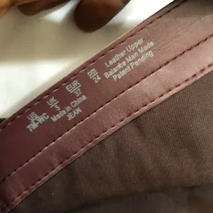 Naturalizer Vintage Burgundy Maroon Red genuine leather knee-high Riding boots gold buckles-Size 7M Measurements in pics #gothic #whimsygoth #biker #grunge #western boho indie thumbnail 3
