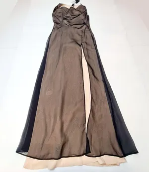 NBD Calla Gown in Black & Nude XS thumbnail 4