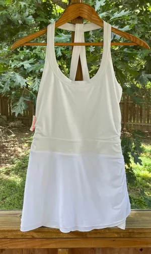 Free People Movement Little Bit Of Love Skortsie White Size M. NEW! thumbnail 1
