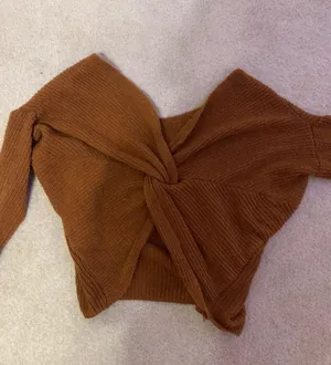 SheIn Twist Back Sweater thumbnail 2