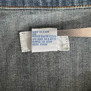 Shore Denim Jacket Women Size L Medium Wash Stretch Button Front Classic Boho thumbnail 6